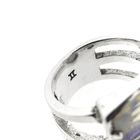 Image 9 of Silver ring with moonstones