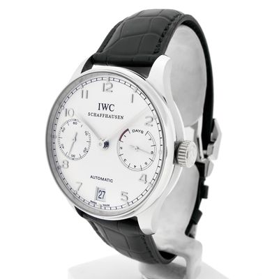 Image 2 of IWC Portuguese '7 Days' Platinum IW5001-04; Platinum men's watch (500 pieces limited edition)