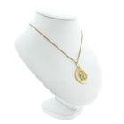 Image 4 of Gold zodiac sign pendant; Gemini