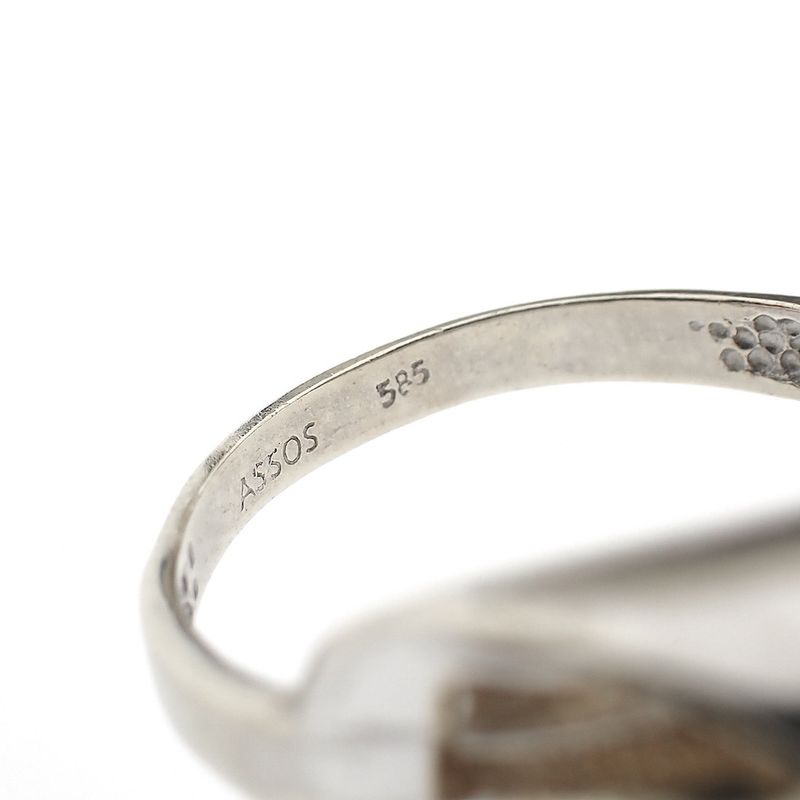 Image 7 of Two-tone gold abstract ring | Vintage