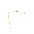 Image 5 of Vintage gold brooch with pearl