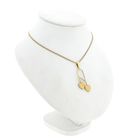 Image 5 of 14 Karat Gold Pendant with Two Hearts