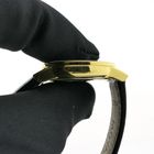 Image 6 of Movado Museum Classic; Gold-plated women's watch with black 'Mother of Pearl' dial; 0607564