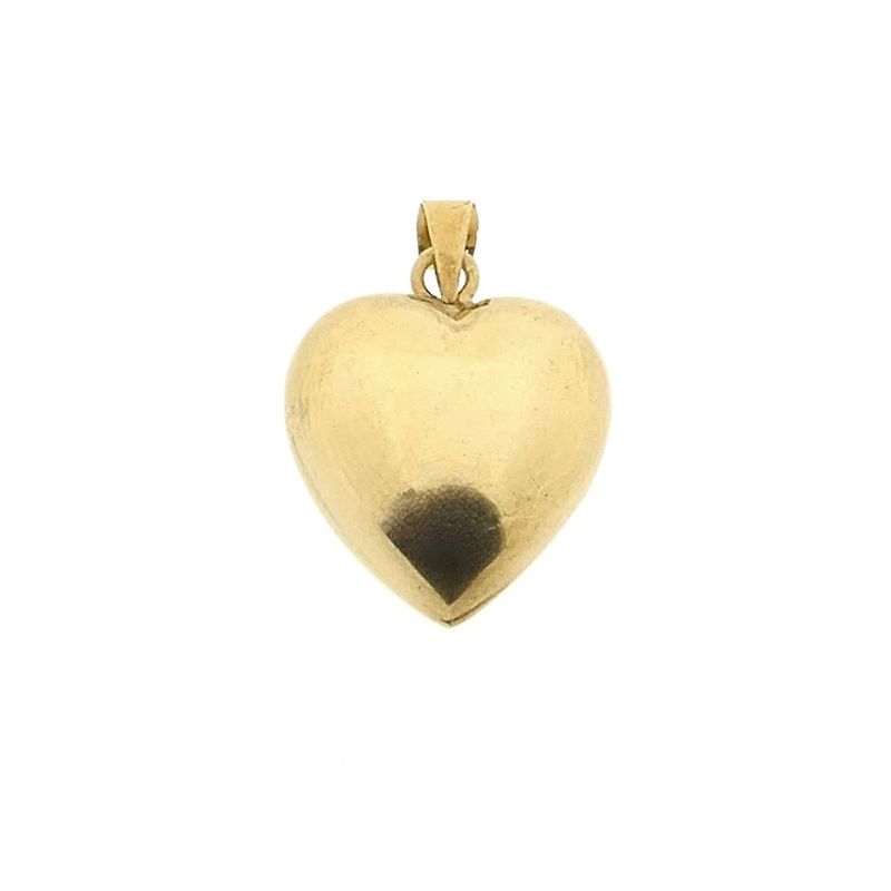 Image 1 of Gold pendant of a heart
