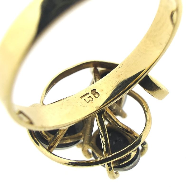 Image 9 of 9 Carat Triple Opal Ring | Vintage