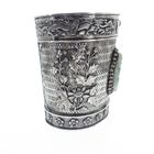 Image 6 of Silver wide Asian bracelet; Bohemian style | approx. Ø 62 mm