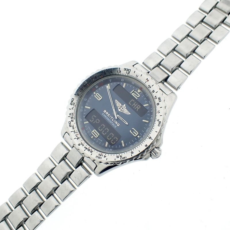 Image 4 of Breitling Chronospace; Men's pilot's watch