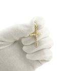 Image 13 of Gold pendant of a cross with corpus | INRI