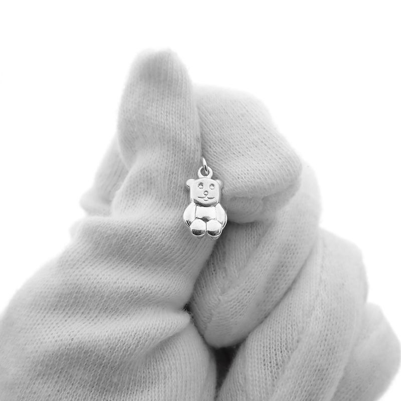 Image 2 of Silver charm; Bear