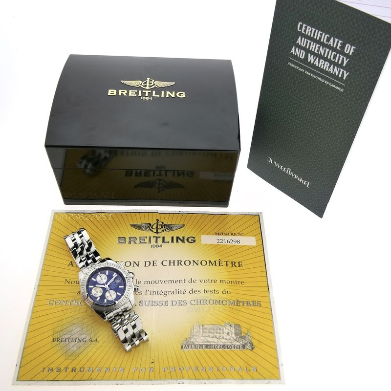 Image 4 of Breitling Chronomat Evolution A13356; Chronograph men's watch