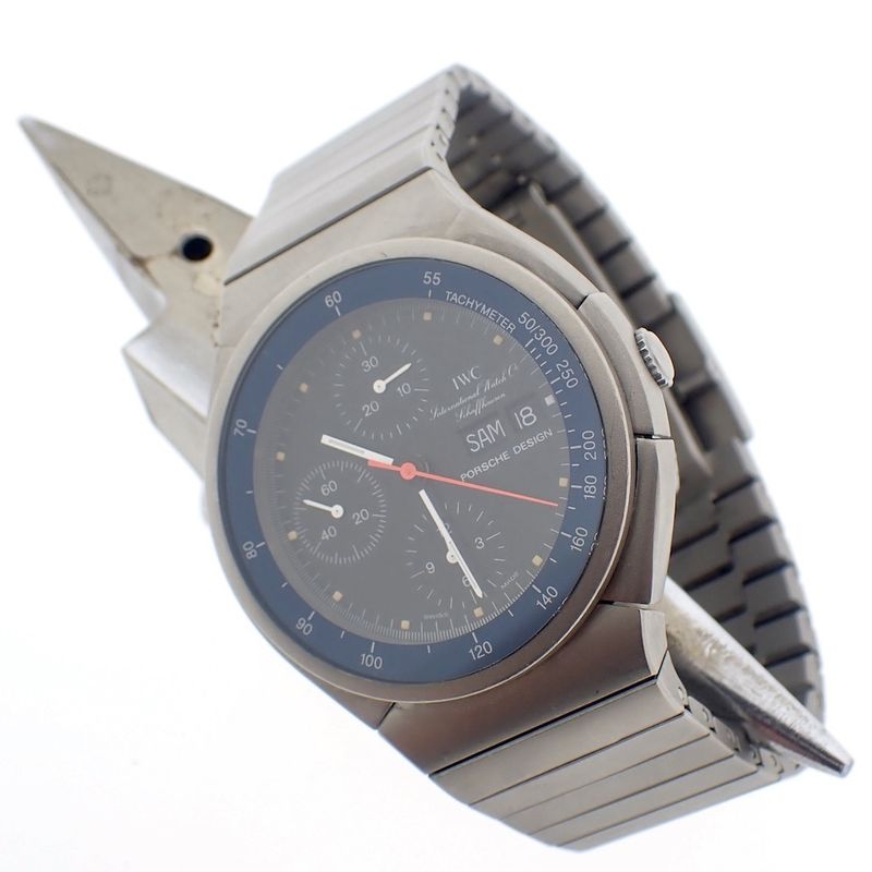 Image 1 of IWC Porsche Design Chronograph; Titanium men's watch