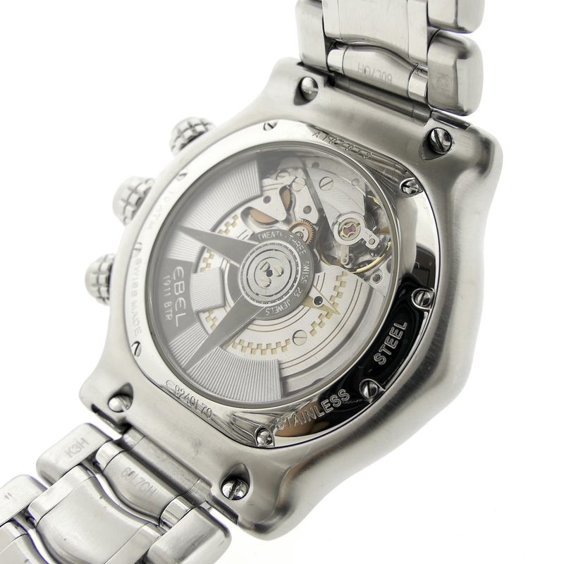 Image 7 of Ebel 1911 BTR Manufacture Chronograph; Automatic watch with GMT