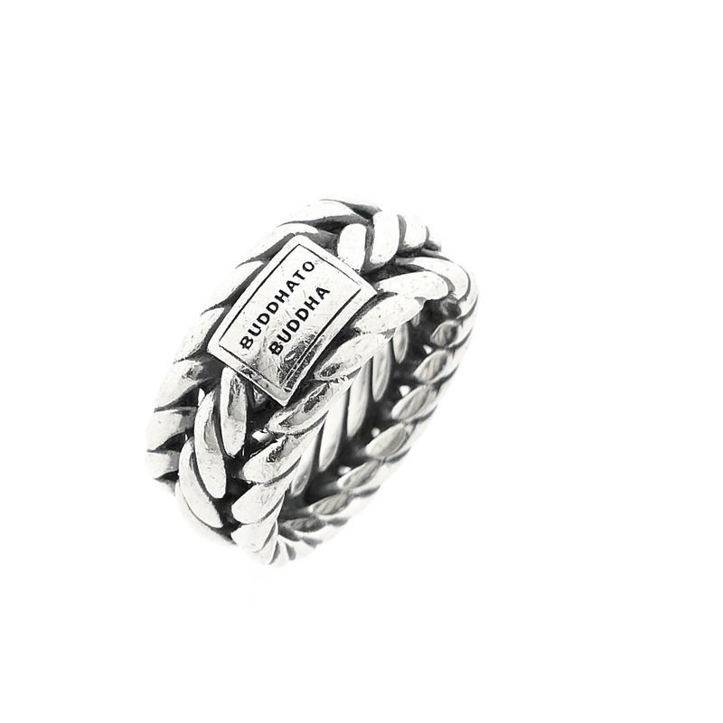 Afbeelding 1 van Zilveren Buddha to Buddha Nurul Ring