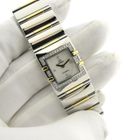 Image 6 of Omega Constellation Quadra 'Full Bar'; 18k. Goud/stalen dames horloge met diamanten