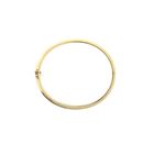 Afbeelding 3 van Gouden slavenarmband met gravures; Maat M/L