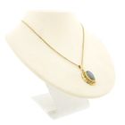 Image 4 of Gold pendant with hematite