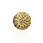 Afbeelding 3 van Gouden statementring met diamanten; 0,03 ct.