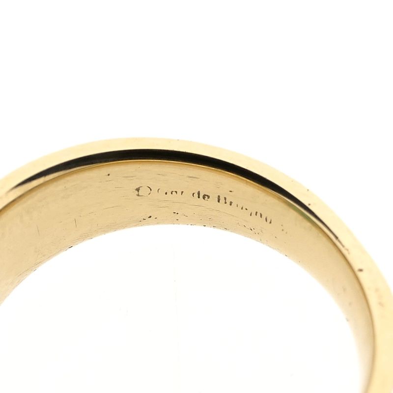 Image 8 of Gold ring with emerald
