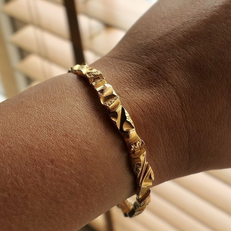 Image 8 of Gold Lapponia bracelet; Scintilla | 18 cm