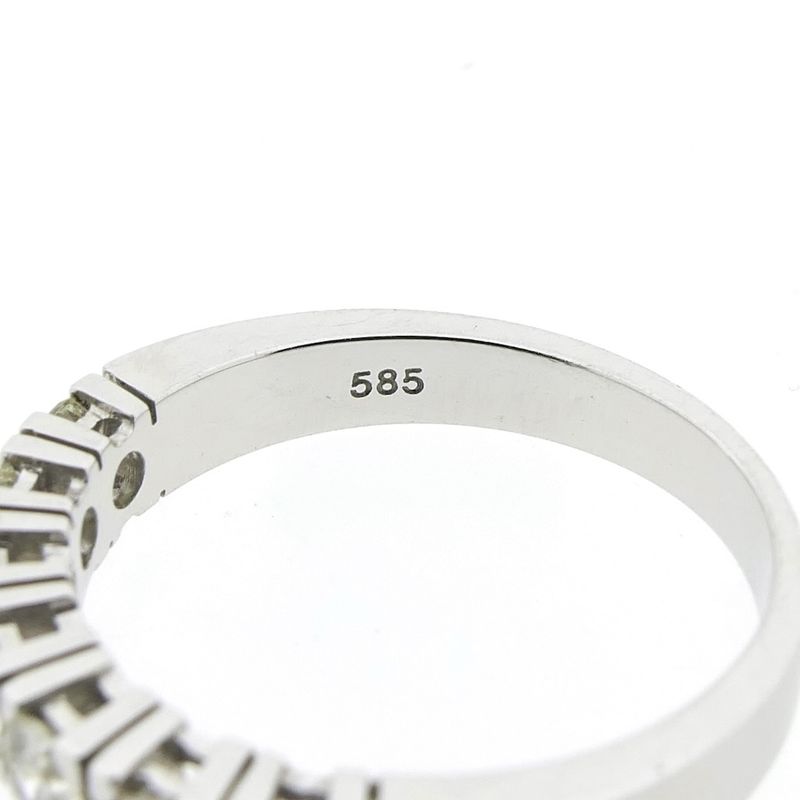 Image 6 of White gold ring with diamond | 0.94 ct.
