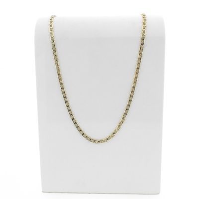 Image 1 of Gold navy link necklace