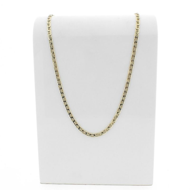 Image 1 of Gold navy link necklace