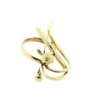 Image 3 of Vintage gold ornate fantasy brooch