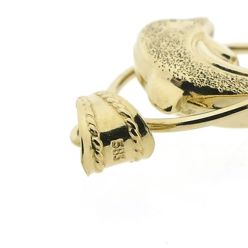 Image 3 of Golden dolphin pendant