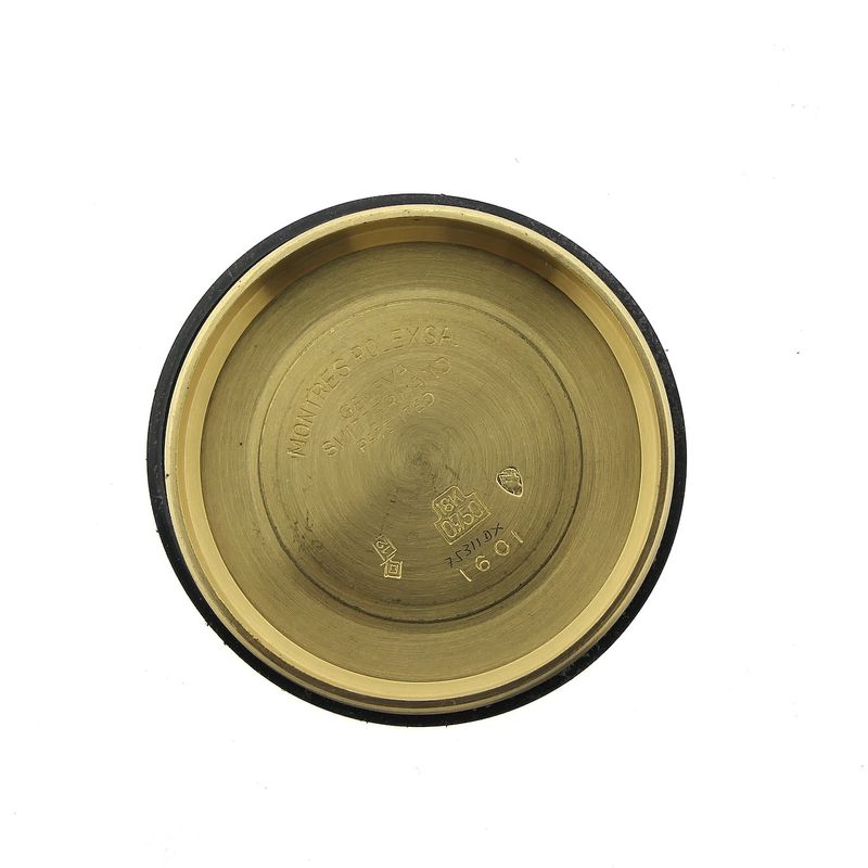 Image 15 of Rolex Datejust 1600; Vintage 18k Gold Men's Watch