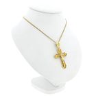 Image 4 of Gold pendant of a cross with corpus