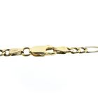 Image 3 of 8 carat bicolor Figaro link chain