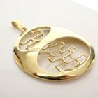 Image 3 of Large gold fantasy pendant