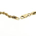 Image 6 of Gold twisted link chain; 50.5 cm | Mioro