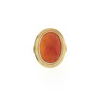 Image 7 of Gold ring with carnelian | Vintage