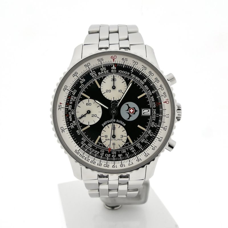 Image 1 of Breitling Old Navitimer II 'Patrouille Suisse' Limited Edition A13022; Chronograph men's watch