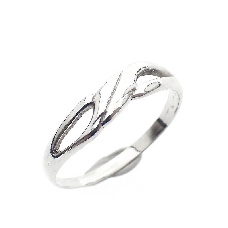 Image 8 of Silver ring with fantasy design