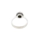 Image 6 of Diamonde White Gold Ring with Pearl & Diamonds