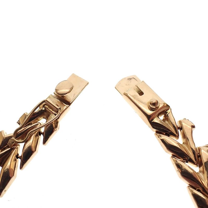 Image 5 of 18 carat gold Cleopatra necklace.