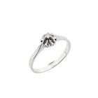 Image 1 of White Gold Solitaire Ring with 0.04 ct Diamond