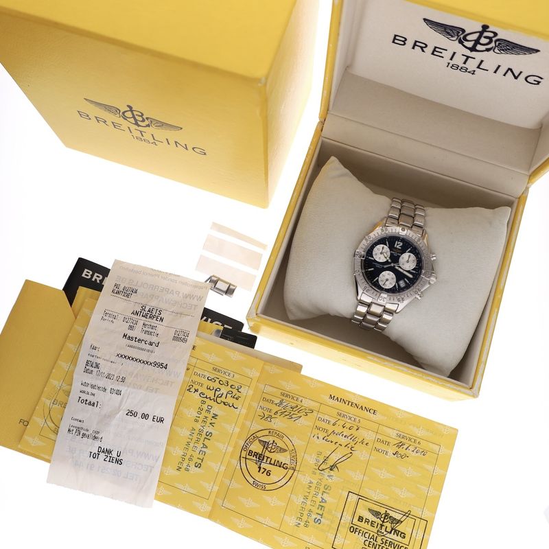 Image 24 of Breitling Colt Chronograph A53035; Chronograph men's watch