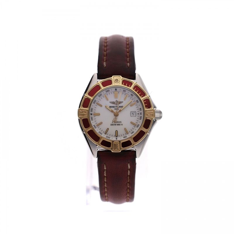 Afbeelding 1 van Breitling Lady-J D52065; Vintage Dames Horloge (Full-Set '93)