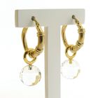Image 2 of 18K Gold Zirconia Earrings | Blush