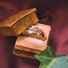 Image 2 of 8 carat bicolor ring with zirconia