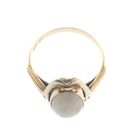 Image 4 of Gold ring with white opal