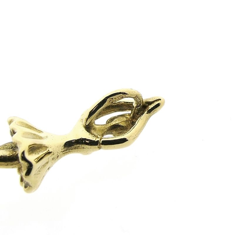 Image 6 of Gold pendant of a ballerina