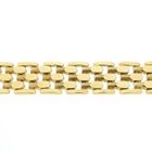 Image 3 of Gold tank link bracelet.