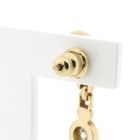 Image 5 of Gold Earrings with Zirconia