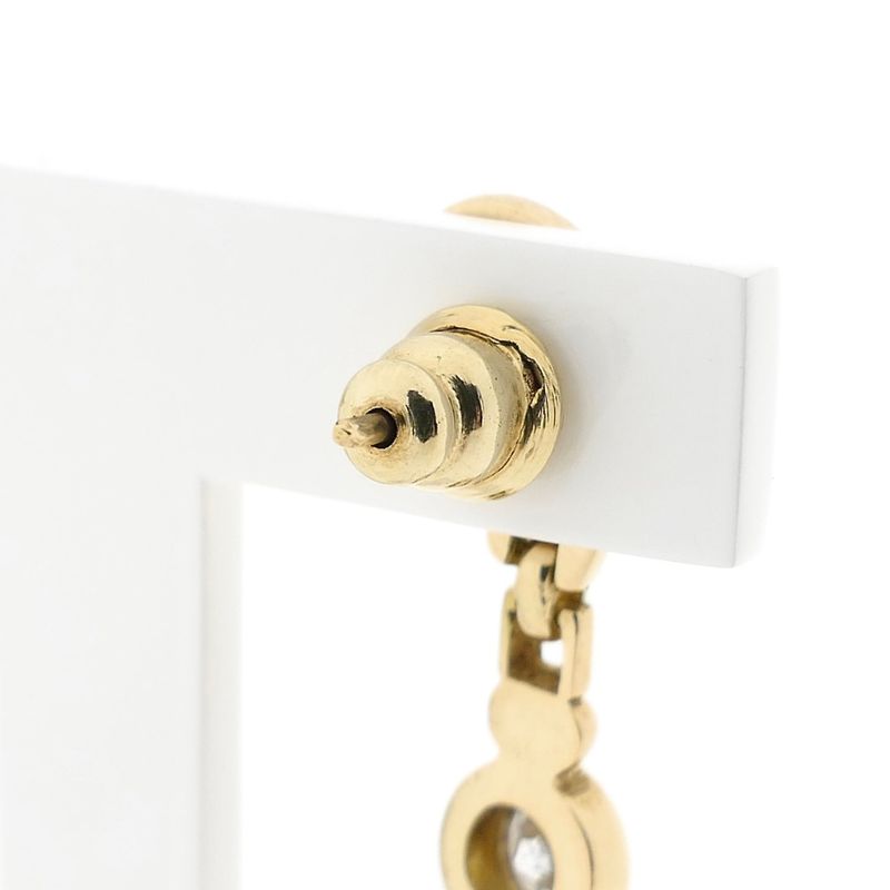 Image 5 of Gold Earrings with Zirconia