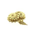 Image 2 of Old Dutch gold brooch with a cap bell