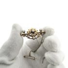Image 10 of Antique gold brooch with pearl